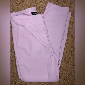 Express Lavender Ankle Trousers